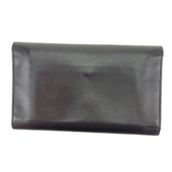 Gucci Tri Accessory Wallet Leather Horsebit Black - Picture 1 of 6